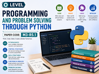 Programming and Problem Solving through Python
